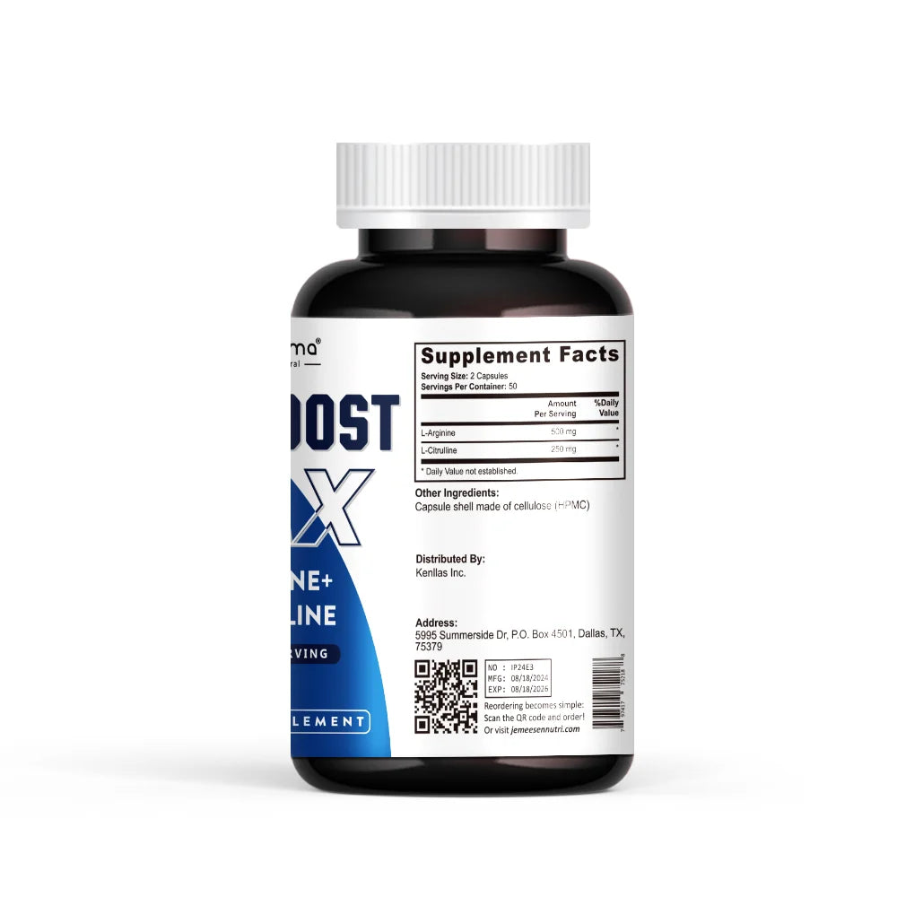 100 tablets Male Supplement with L-arginine L-citrulline,Stamina & Energy Vegan | Discreet Ship