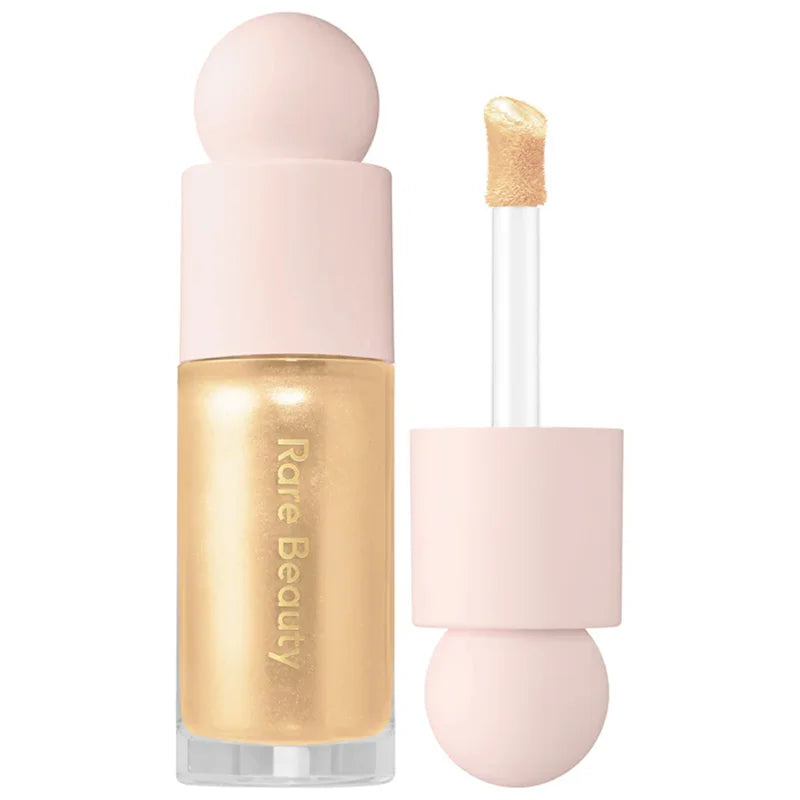 Rare Beauty Serene Gentle Mellow Solac Liquid Bronzer Shade Face Contour Smooth Highlight Mirror Lasting Natural Shadow Makeup