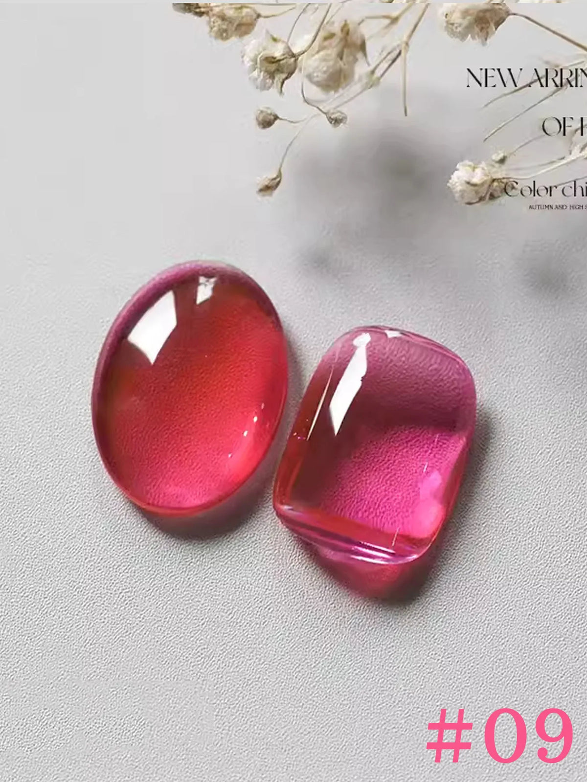 MIANEL 12ML Candy Glass Gel Nail Polish Set Ice-Clear Dopamine Spring Nails Fantasy Nail Art 1-10 Pcs