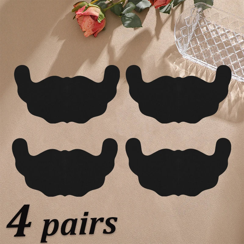 2/4 Pairs Lace U Shaped Breast Lift Tape Women Anti Sagging Adhesive Bra Pads Invisible Push Up Nipple Covers For Backless Dress