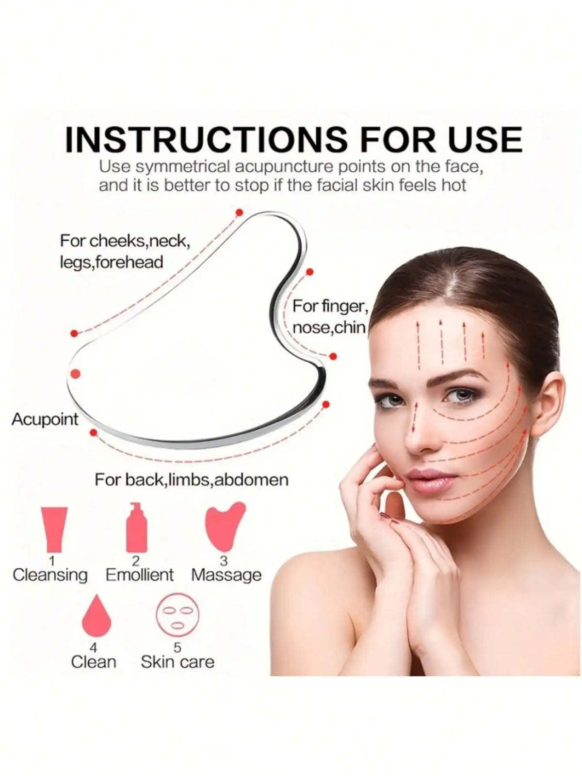 Ice Face Roller Set With 1 Ice Roller, 1 Storage Bag, 1 Gua Sha Board For Glowing Skin, Silicone Ice Face Roller Mold For Face And Eye Puffiness Relief