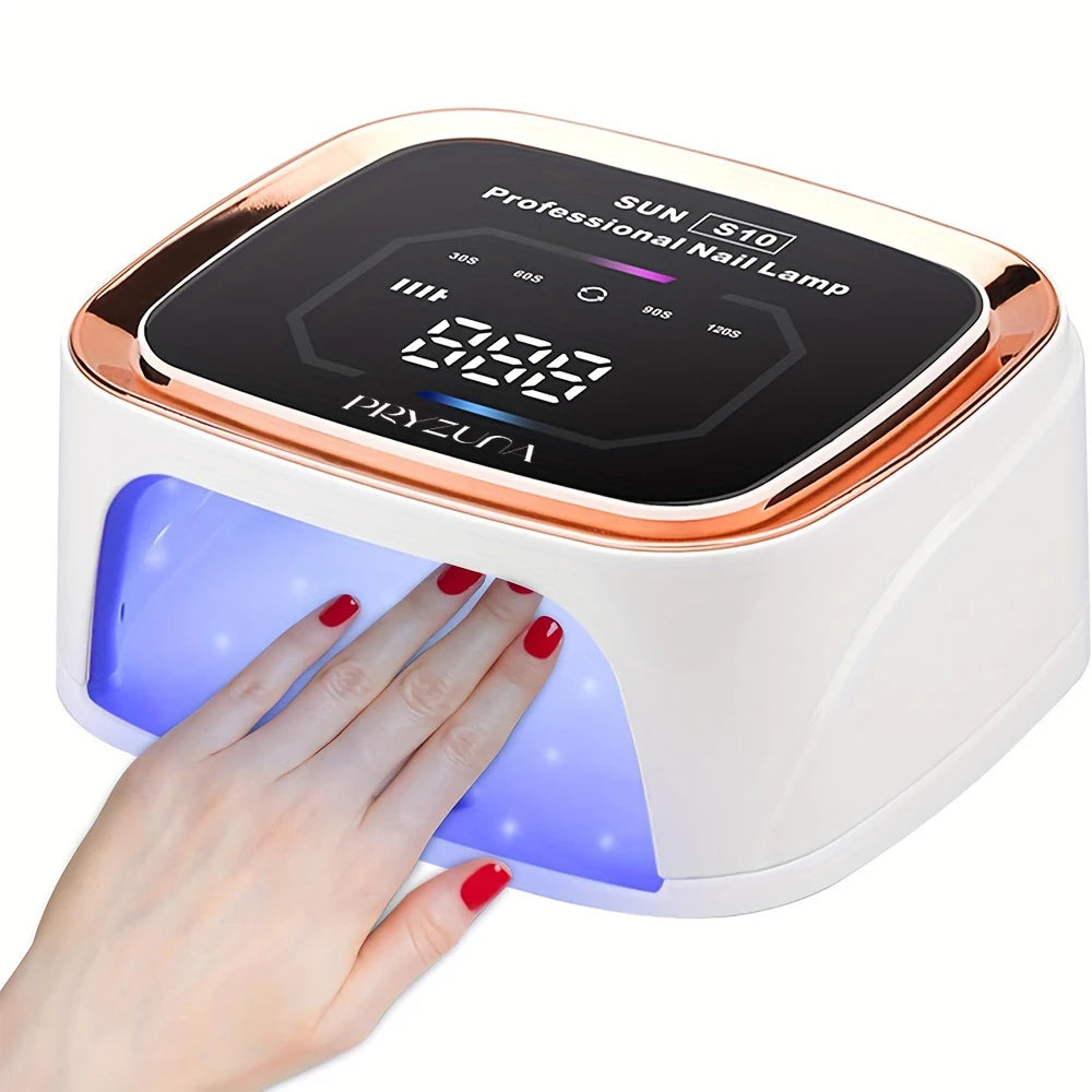 36 LEDS Rechargeable Nail Dryer Cordless Lamp 108W for Manicure and Curing All Gel Nail Polish at Home DIY Salon