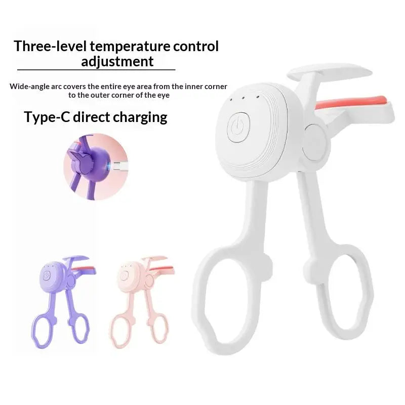 /Kuz/1 Set Beauty Handy Eyelash Curler Professional Durable Lash Curler Shaping Portable Not Hurting Eyelashes Makeup Tools