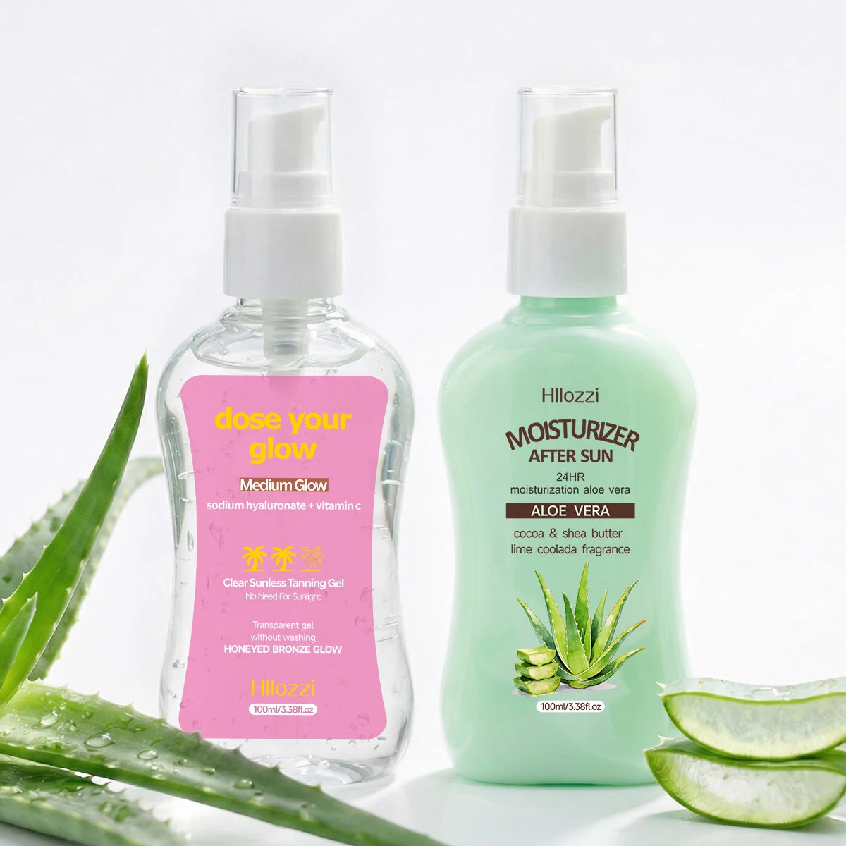 CLEAR SUNLESS TANNING GEL (MEDIUM GLOW) MOISTURIZER AFTER SUN,Long-lasting bronze, nourishing without stickiness