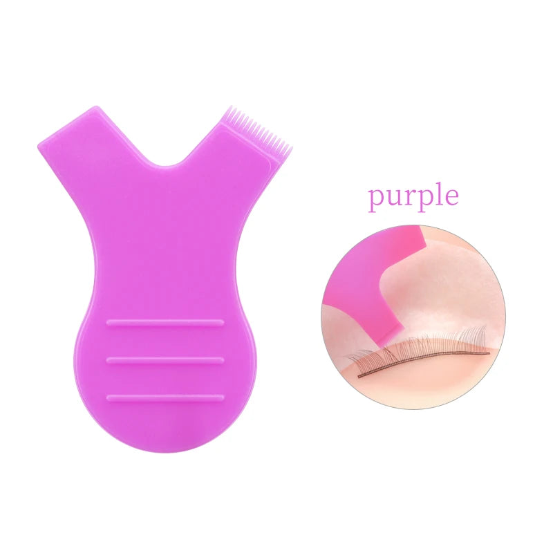 10/20 Pcs Reuseable Plastic Eyelash Brush Cleaning Y Shape Grafted lashes Mascara Brushes Eyelash Extension women Makeup Tools
