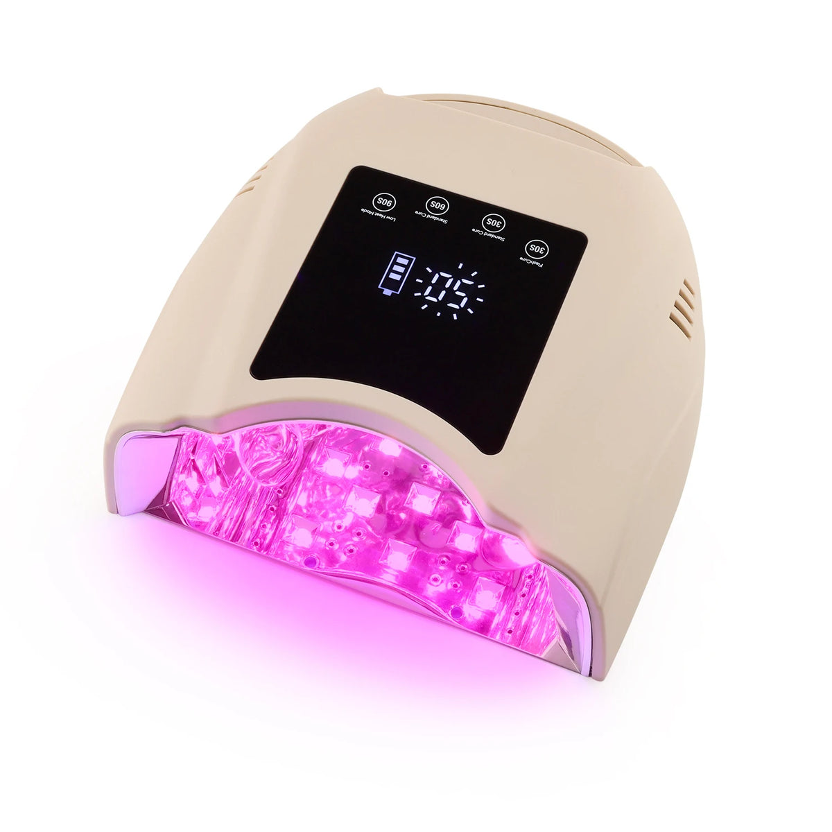 Rechargeable 98W Pro Cure LED Nail Lamp Dryer Portable Machine Nail Red Light UV LED Lamp Curing Gel