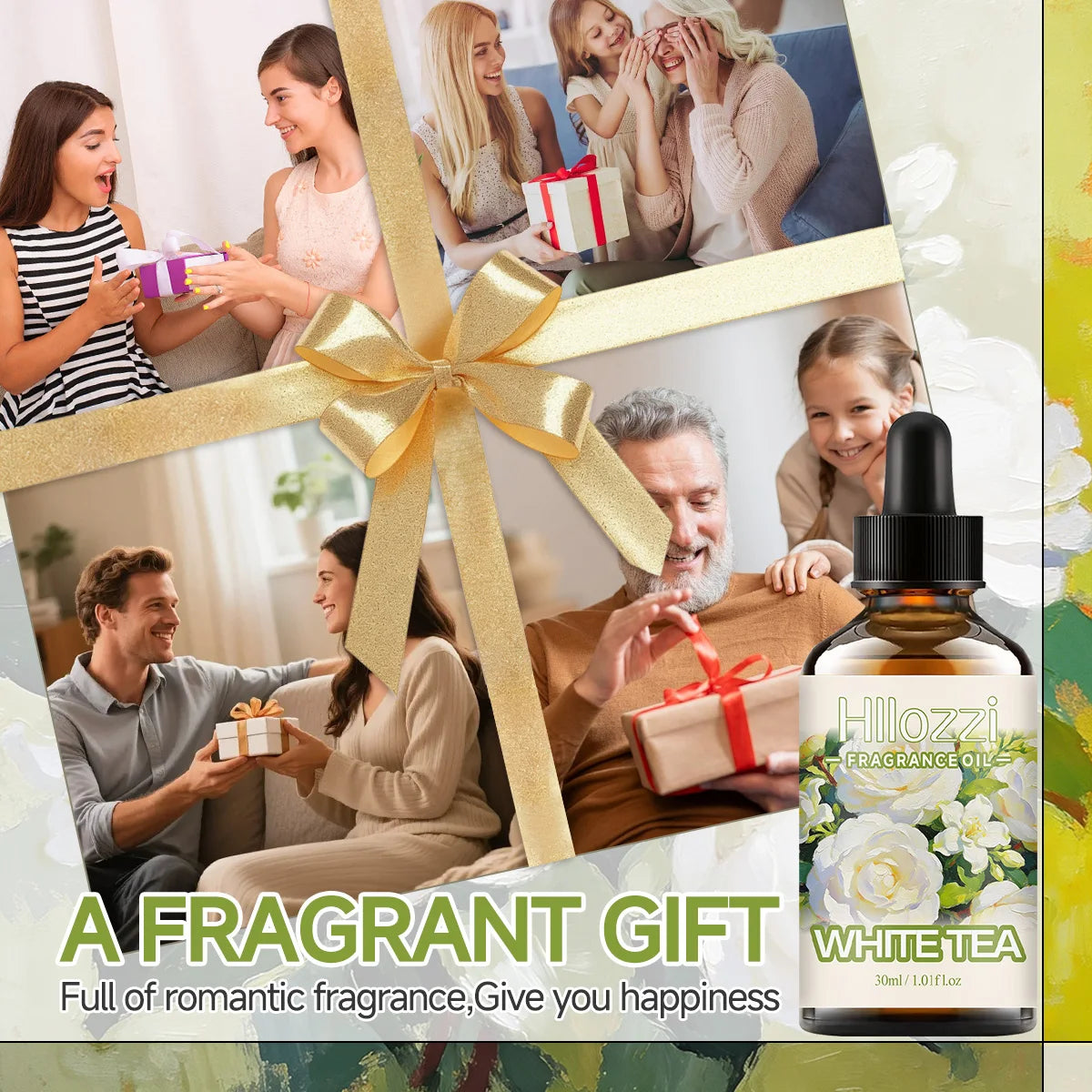 WHITE TEA FRAGRANCE OIL: For Aromatherapy, Diffusing, Fragrance and Candle Scented Candle.