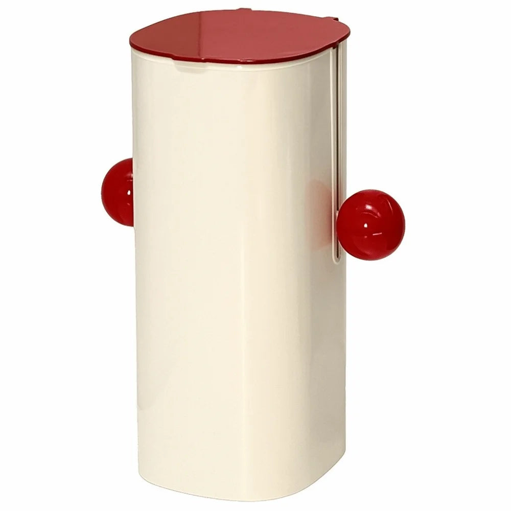 Large Capacity Automatic Lifting Makeup Brush Holder with Lid Press Type Makeup Brush Storage Tube Waterproof Dustproof