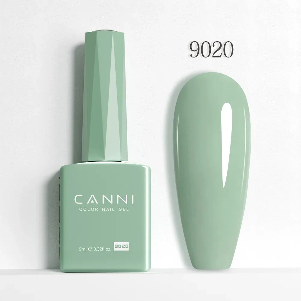 CANNI Christmas Color Gel Polish 9ml Hema Free TPO Free Nail Gel Polish Winter Colors Semi Permanent Gel Super Texture Brush