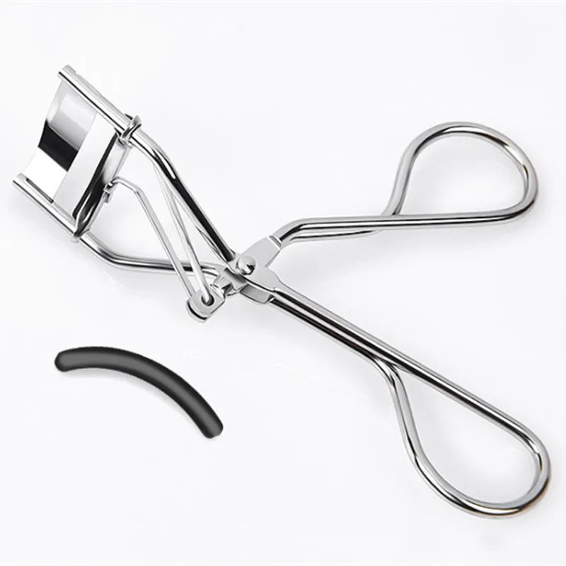 Silver Eyelash Curler Stainless Steel Eyelash Extension Eyes Make Up Curling Eyelashes Cosmetic Beauty Facial Makeup Accessories