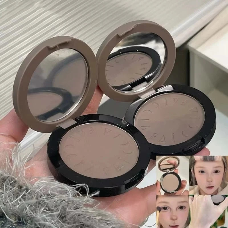 Monochrome Nose Shadow Contour Palette Natural Matte Cement Grey 3D Facial Bronzer Powder Cosmetic Highlight Brighten Contouring