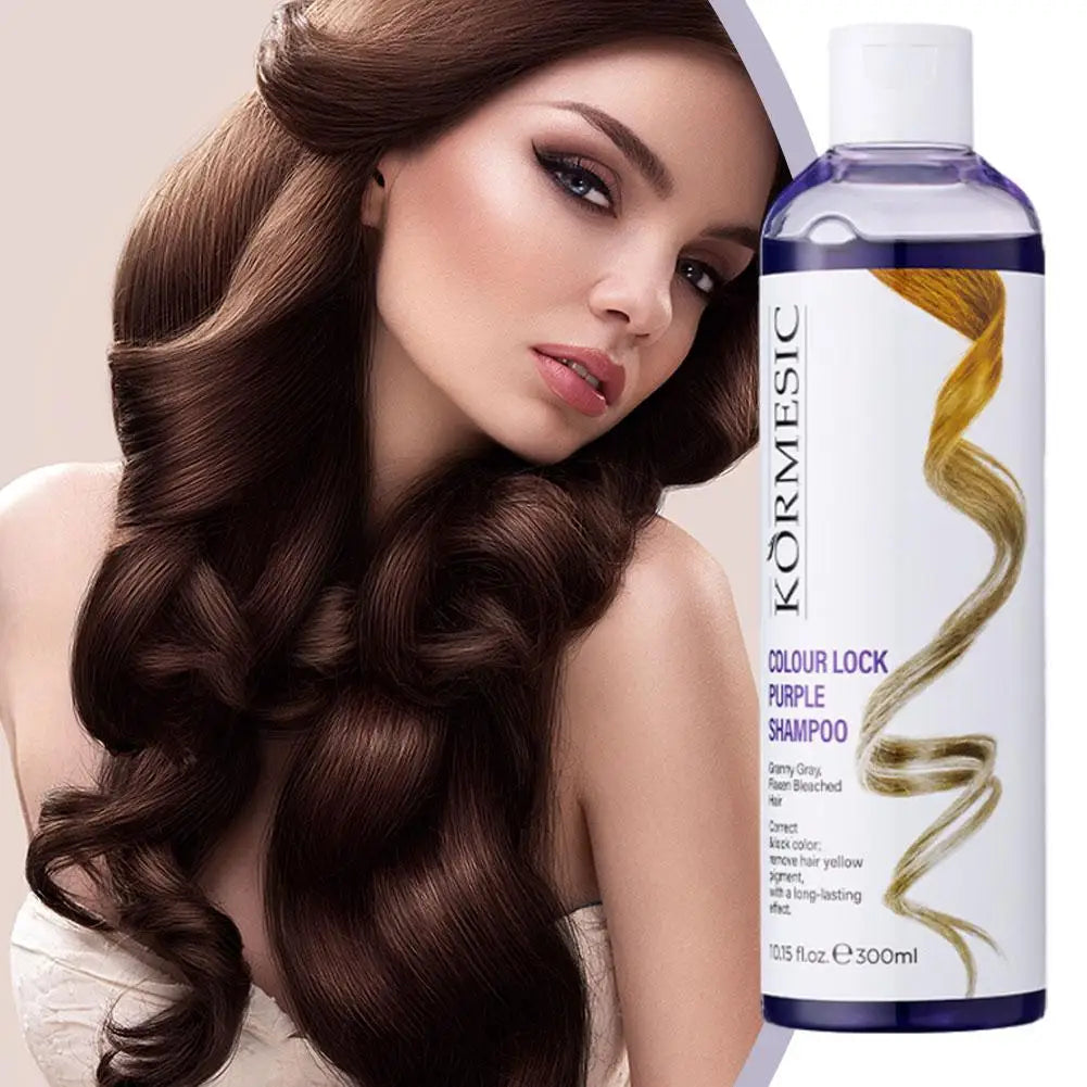Fixed Color Shampoo Keratin Shampoo Protects Hair Color And Repairs Damaged Hair After Bleaching And Dyeing