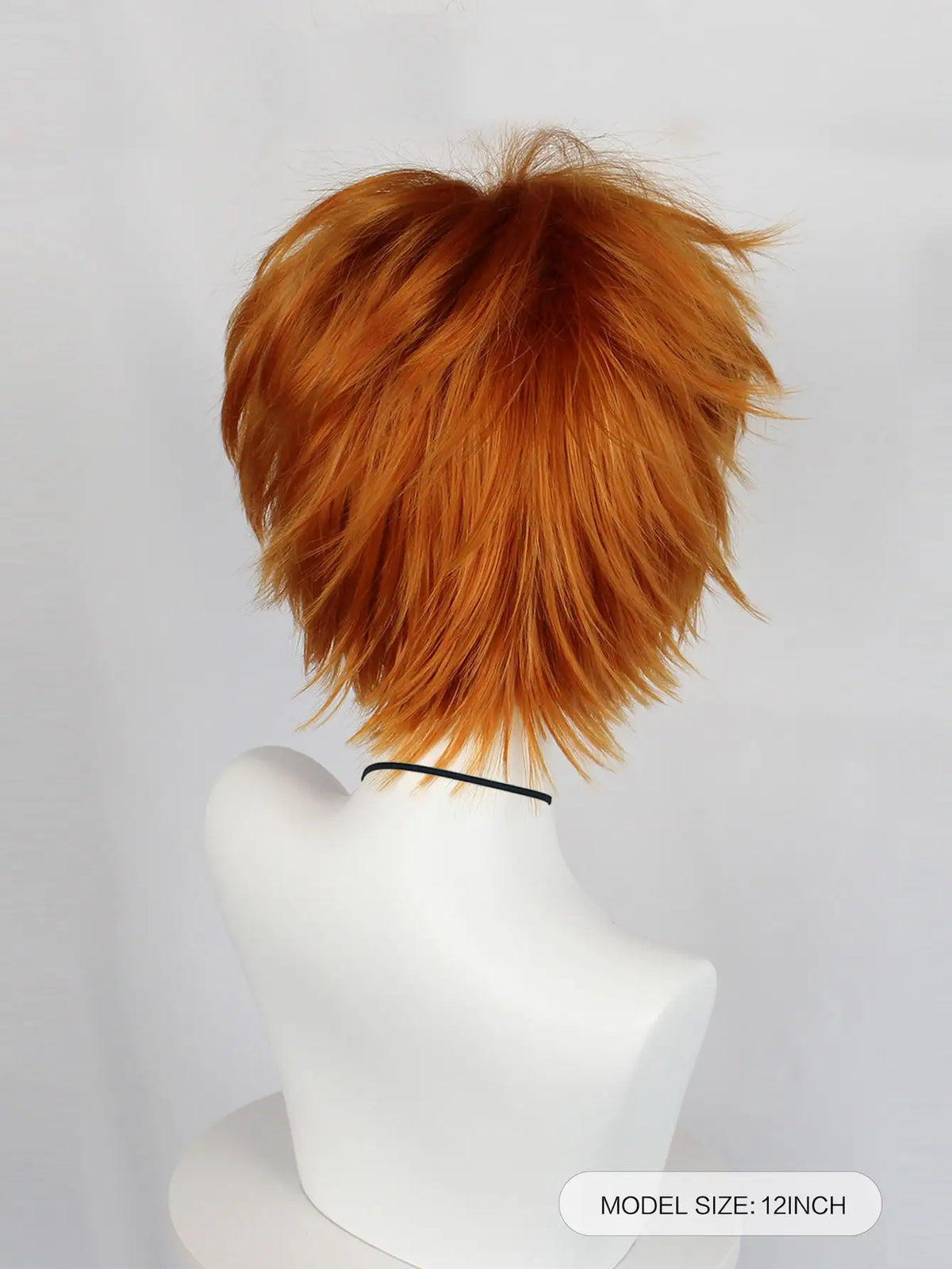 Short Straight Cosplay Synthetic Wig With Bangs