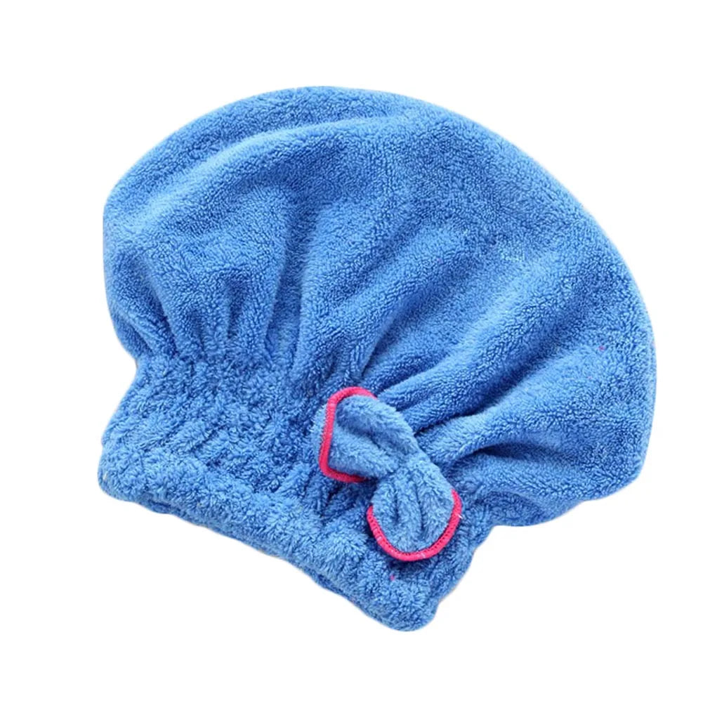 Soft Microfiber Quick Dry Hair Hat for Women Men Unisex Lightweight Towel Turban for Swimming Shower Yoga