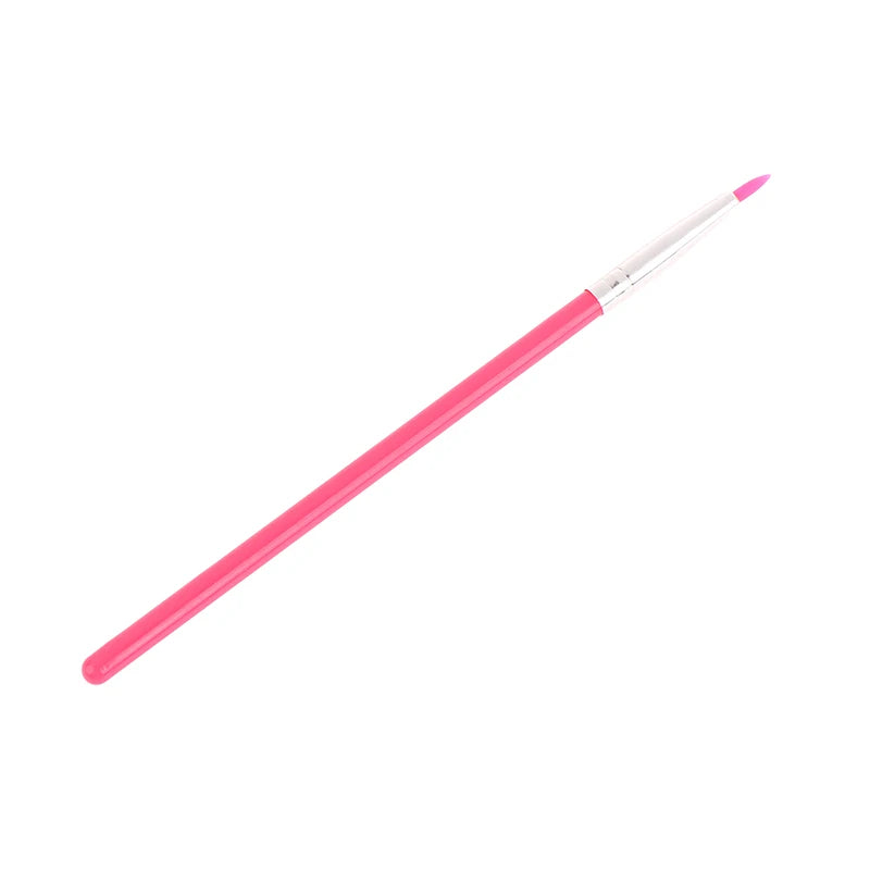 Silicone Concealer Brush Eye Makeup Assist Brush Eyeliner Brush Eye Shadow Eyebrow Details Nail Painting Tools Nail Art Brush