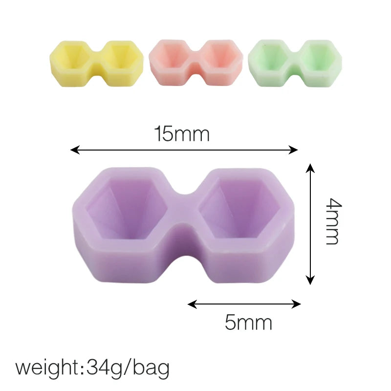 200pcs Individual Eyelash Glue Holder Container Grafting False Eyelashes Blossom Cup Lash Extension Adhesive Stand Makeup Tool
