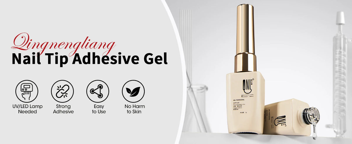 RS NAIL 12g Strong Soft Nail Tips Adhesive Gel Press On False Nails Solid Sticker Adhesive For Nail Art Soak Off UV Tips Glue