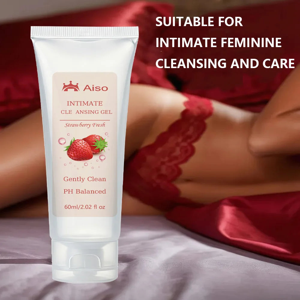 1PCS Intimate Cleansing Gel – Rapidly eliminates odor, feels fresh and non-greasy; suitable for daily feminine hygiene a