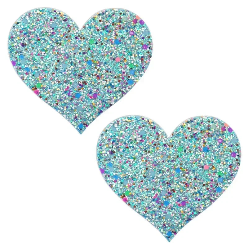 Sexy Nipple Pasties Invisible Disposable Breast Patch Clover Luminous Glitter Breast Lift Tape Chest Stickers Bara Nipple Covers