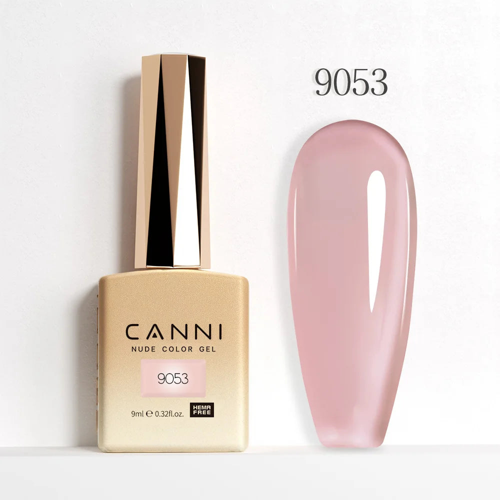 CANNI Christmas Color Gel Polish 9ml Hema Free TPO Free Nail Gel Polish Winter Colors Semi Permanent Gel Super Texture Brush