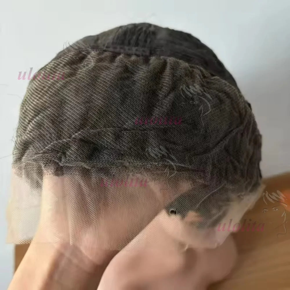Premium 99J Afro Curly 13x4 Ear To Ear Lace Frontal Human Hair Glueless Wigs for Women 6inches Remy Hair Short Cut Lace Bob Wigs