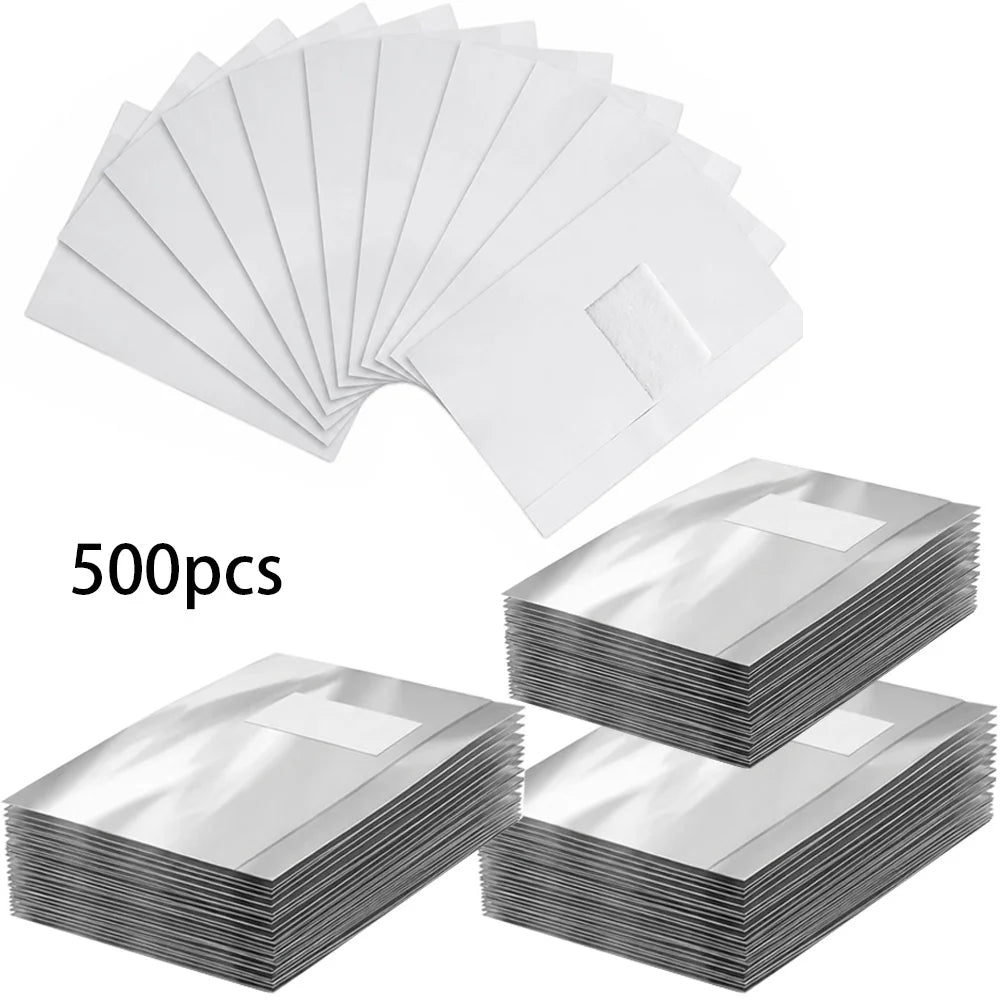 50/100 Nail Polish Remover Foil Wraps Nail Remover Wraps with Cotton Pads for Gel  Professional Nail Art for Home Salon Tool