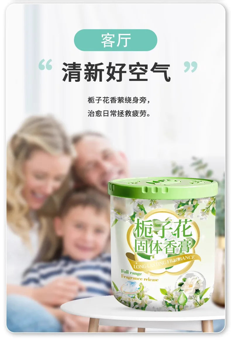 Aromatherapy for Bedrooms, Household Use, Solid Aromatherapy Cream, Bathroom, Air Freshener, Deodorizer, Long-Lasting Indoor Use