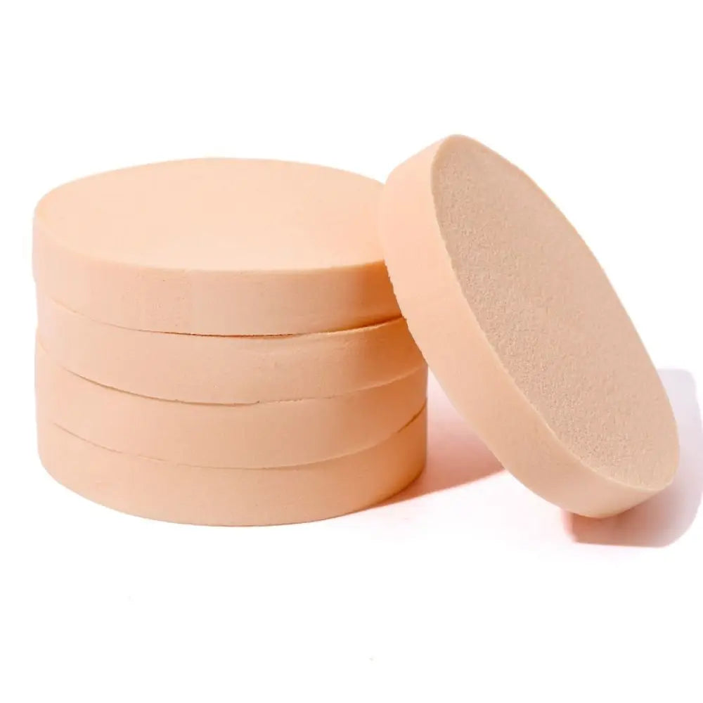 10pcs Make Up Accessories Tools Sponges Face Cleaning Powder Puff Round Shape Cosmetic Soft