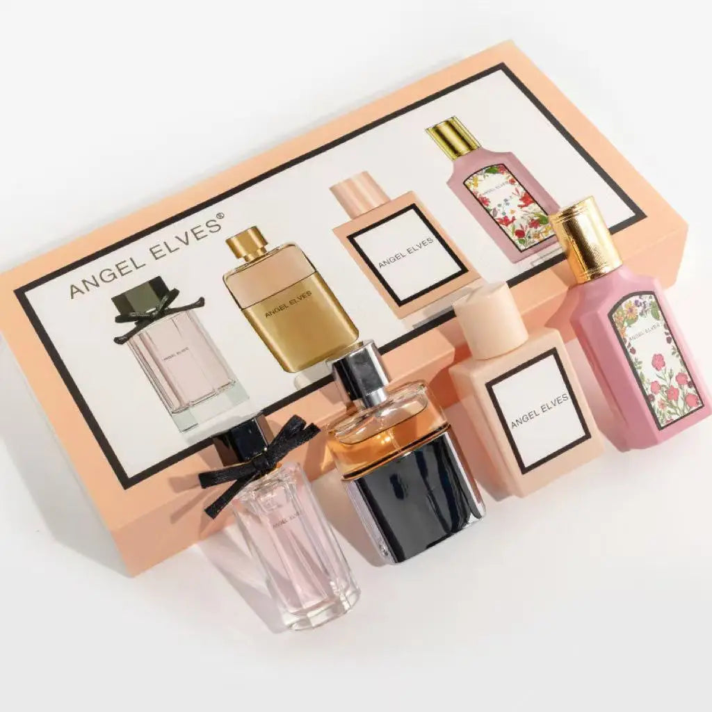 Women's Perfume Gift Box Set 4 In 1, 30ml*4. A Fragrance Set With A Long-Lasting Fragrance At An Affordable Price. A Perfect Birthday Gift For Mothers, Girlfriends, And Besties