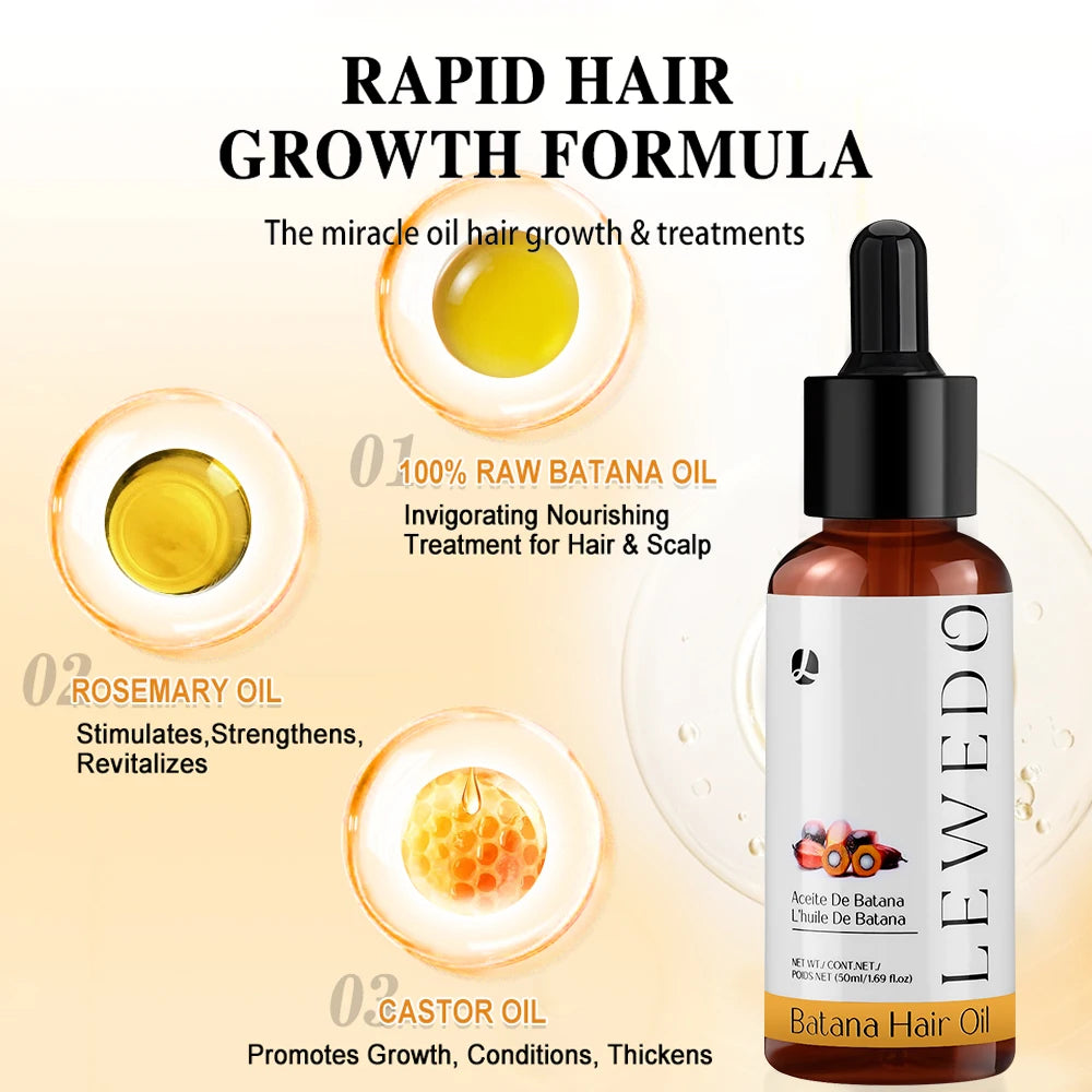 100% Natural Batana Oil Batana Butter Hair Mask Treatment Deep Conditioner for Dry Damaged Hair and Growth Nourishing & Smooth