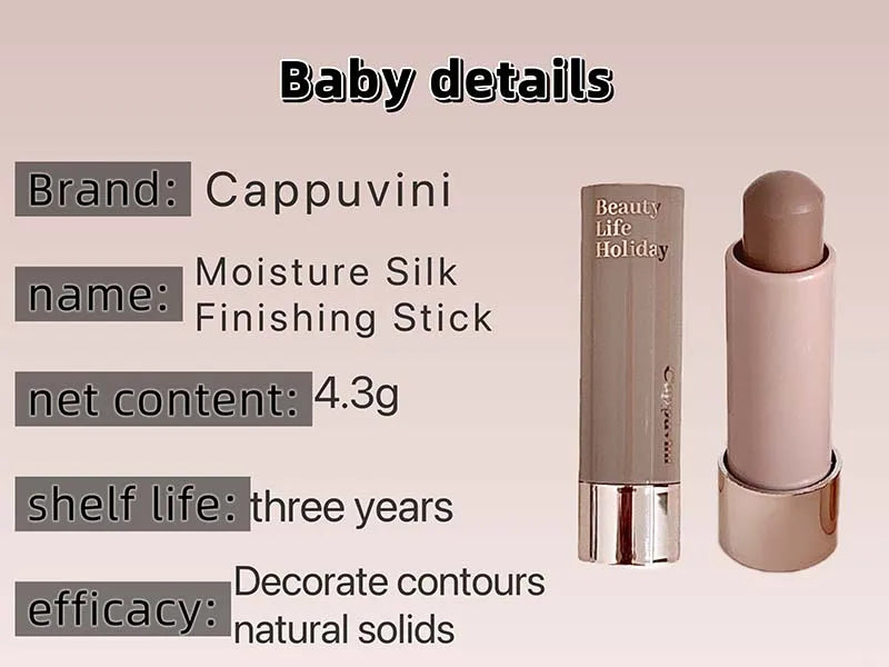 Moisturizing Silky Three-dimensional Contour Stick Lasting Natural Matte Single Color Suitable for Nose Shadow Makeup Contour
