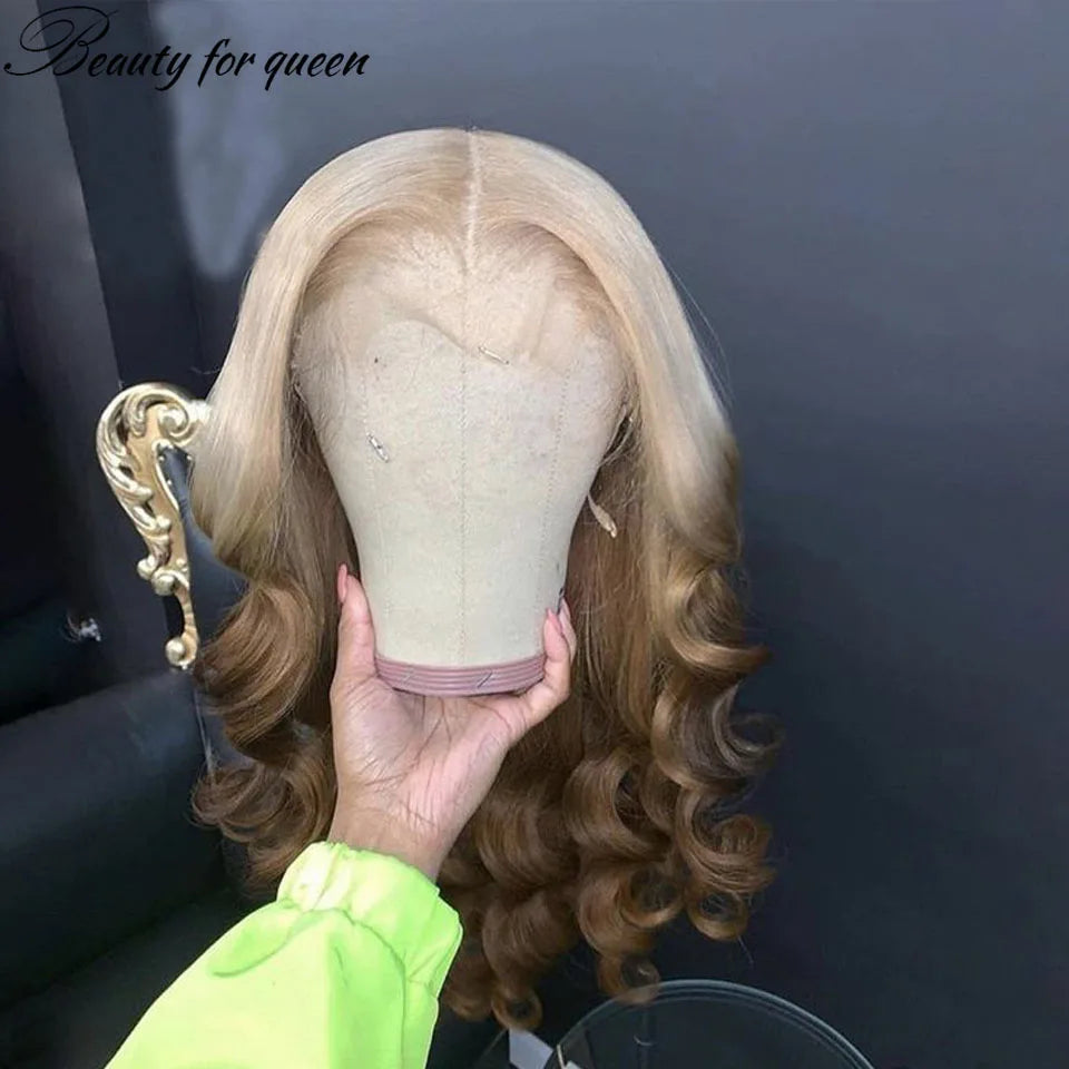 Water Wave Human Hair Wig Breathable Wig Cap Beauty 180% Density Color Premium Silky Human Hair Wig For Women Daily Wear 2026