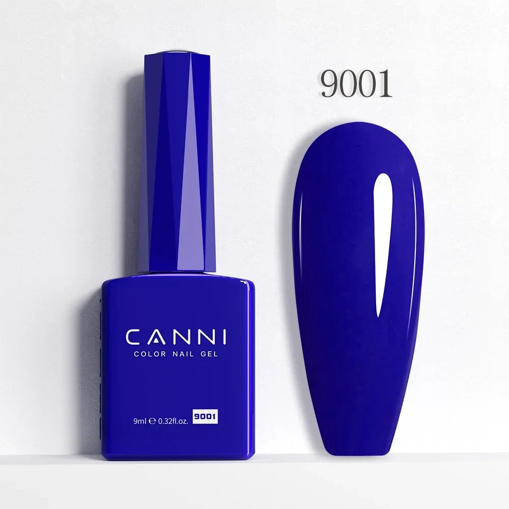 CANNI Christmas Color Gel Polish 9ml Hema Free TPO Free Nail Gel Polish Winter Colors Semi Permanent Gel Super Texture Brush