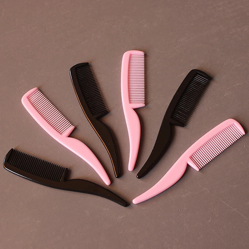 10pcs Eyebrow Comb Brush Eyelash Combs Eyelashes Brushes Mascara Wands Makeup Comb Supplies Of Lash Extension