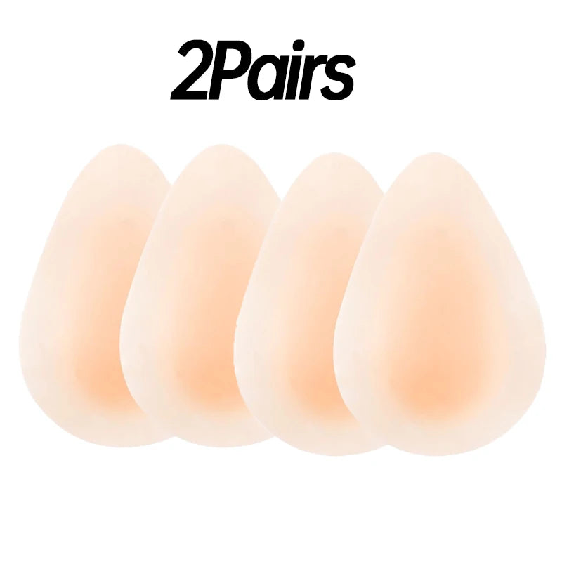 Invisible Water-drop Lifting Nipple Cover Breast Patches Sweatproof Self Adhesive Chest Patch Summer Thin Bras Women Underwear