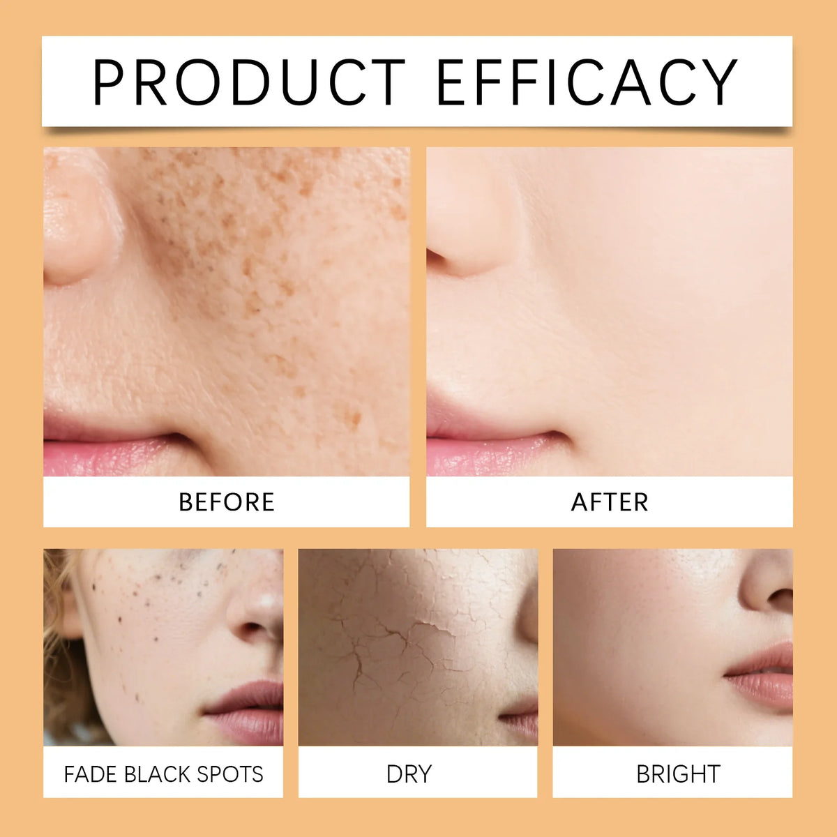 Turmeric Brightening Oil Dark Spot Corrector Exfoliating Face Oil Even Skin Tone Nourishing Fades Sun Spots Body Face Skincare