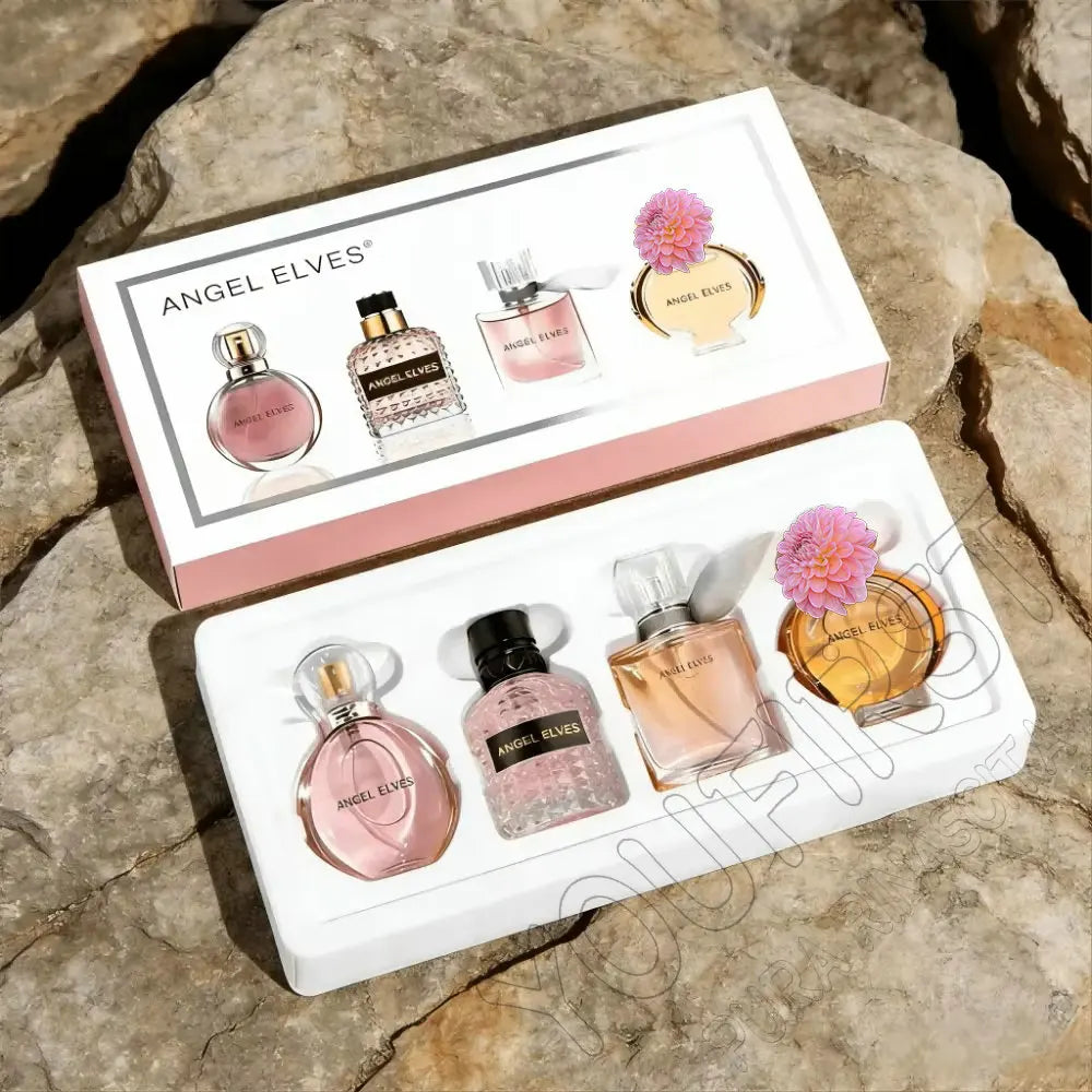 Luxury Brand Perfume Women 향수 ml Damen Parfums Femme Sweet Floral Scent Spray 120 Pheromone Perfumes De Mujer Gift Box 4Pcs Set