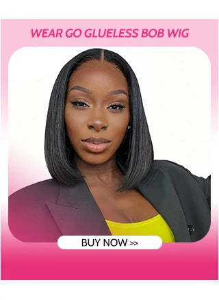ISEE HAIR Wear And Go Glueless Human Hair Wig Bob HD Lace Straight Short Bob 7x5 Lace Frontal Pre Plucked Human Wigs Ready To Go