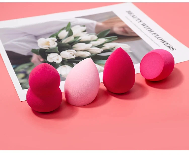 1Pc Cosmetic Puff Powder Puff Smooth Women's Makeup Foundation Sponge Beauty To Make Up Tools & Accessories Water-drop Shape
