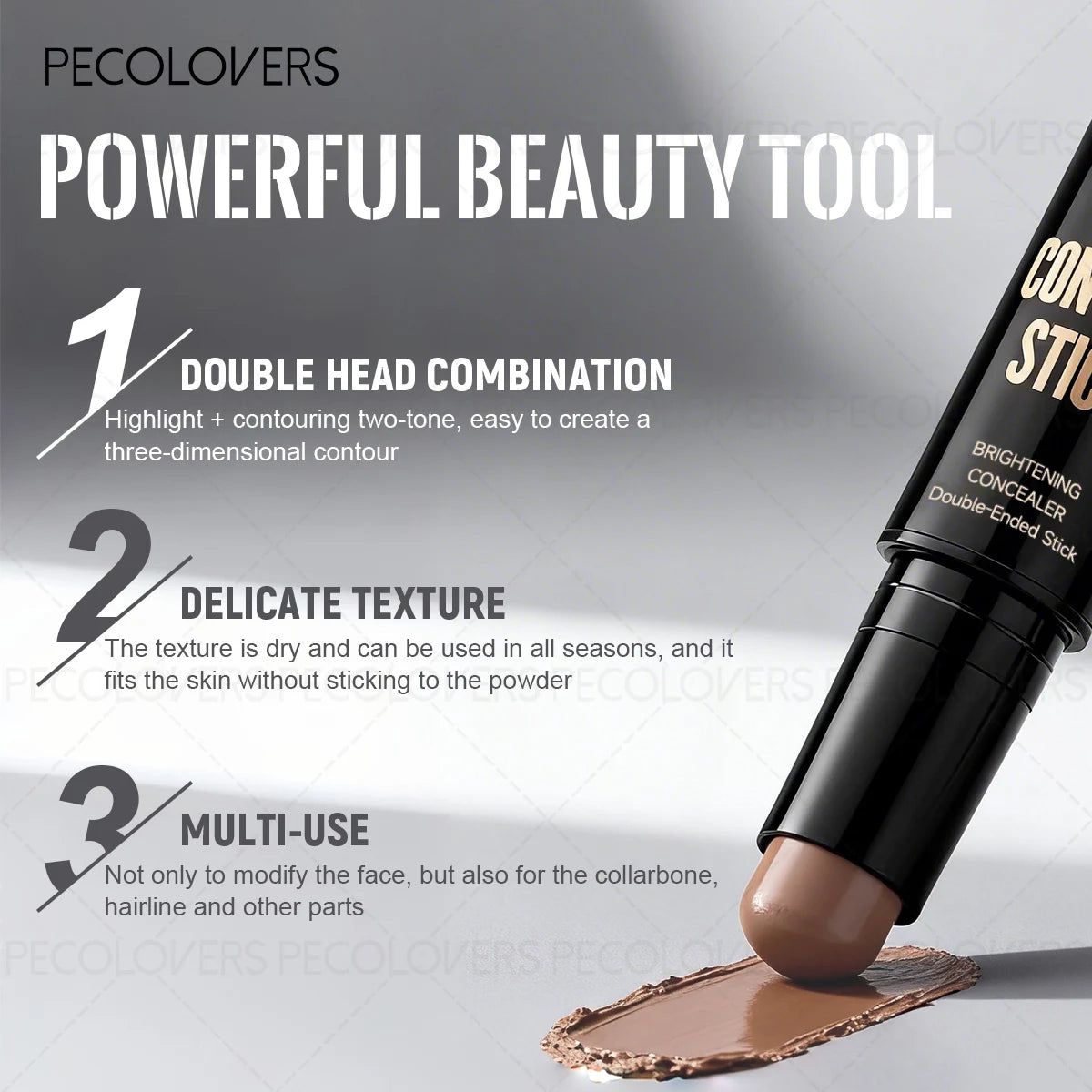 6PCS/Set Facial Makeup Set-Natural Matte, Waterproof, Oil Control, Facial Shaping and Brightening, Halloween and Christmas Gifts