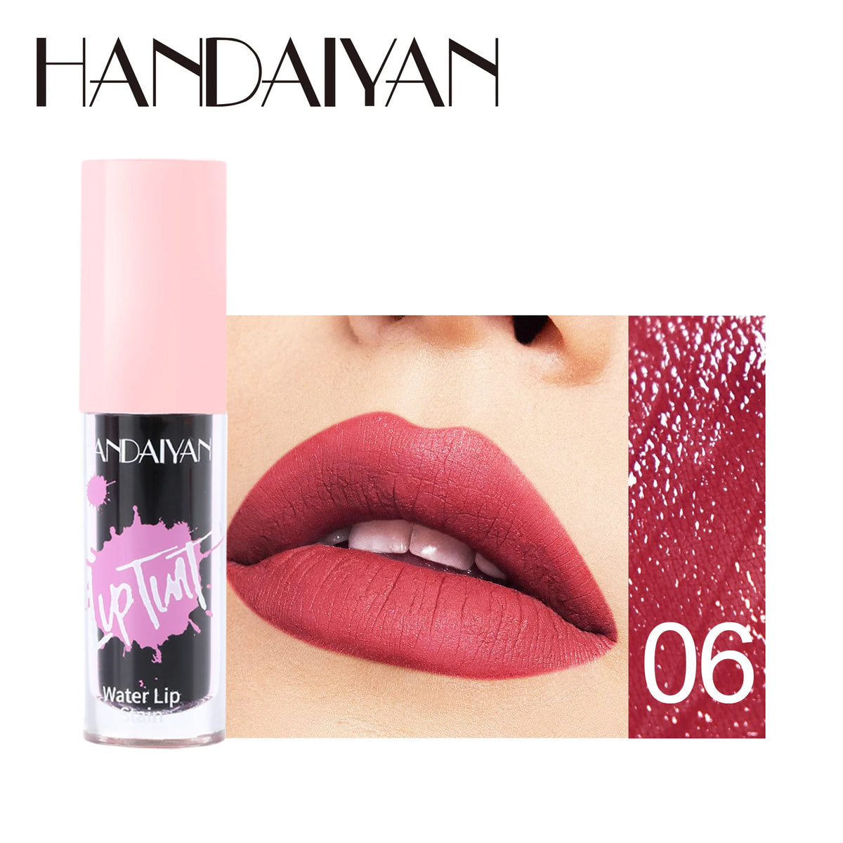 Glossy Multi Use Lip Stain 6 Colors Long Lasting Cheek Tint Moisturizing Blush Makeup Cosmetic Lip Gloss Dye
