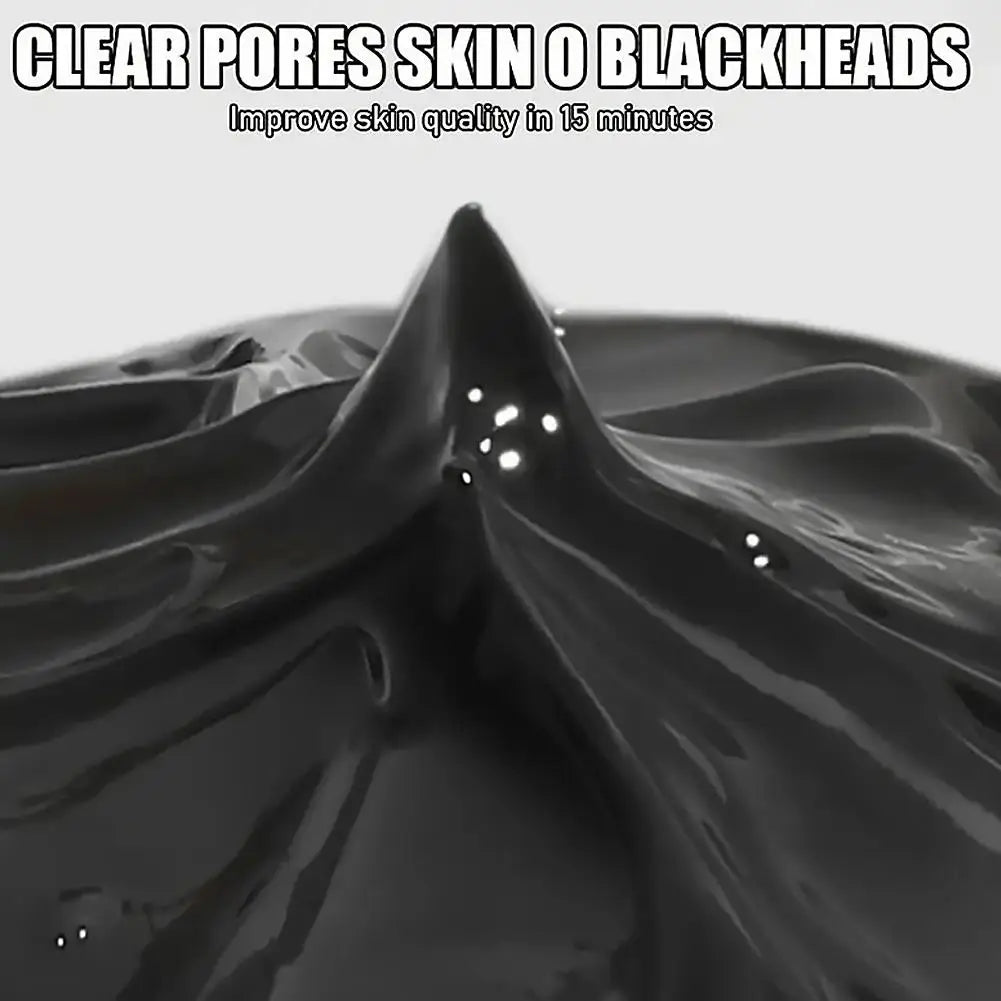 Charcoal Bamboo Peel Off Mask 50g,Deep Cleansing Blackhead Remover, Oil Control Pore Purifying Mud Mask for T-Zone Care