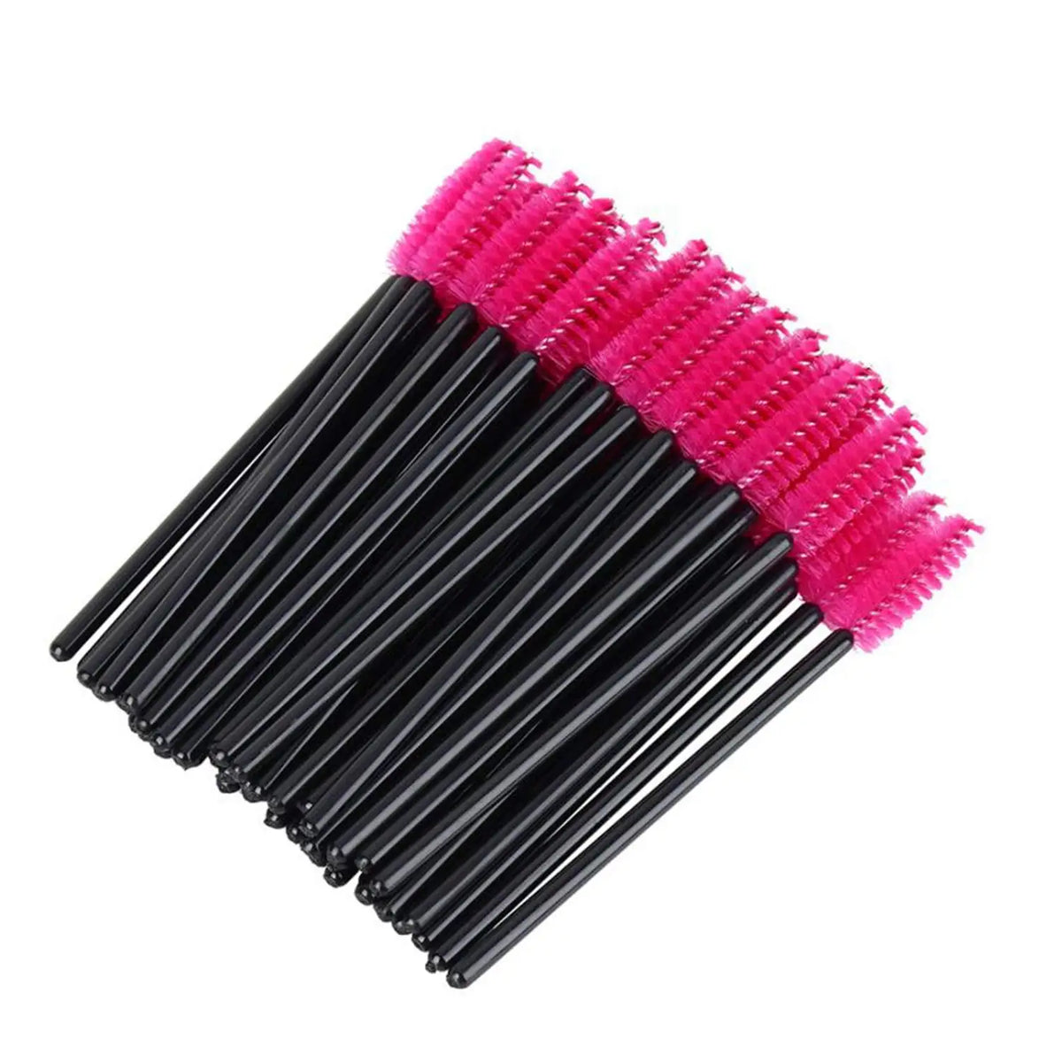50PCS Disposable Eyelash Mascara Brushes for Eye Lashes Extension Eyebrow and Makeup Eyelashes Brush Cosmetic Make Up Tool