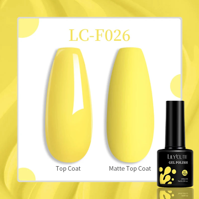 LILYCUTE 7ML Quick Extension Nail Gel Vernis Semi Permanent Acrylic Crystal White Clear Nude Gel Nail Polish UV Construction Gel
