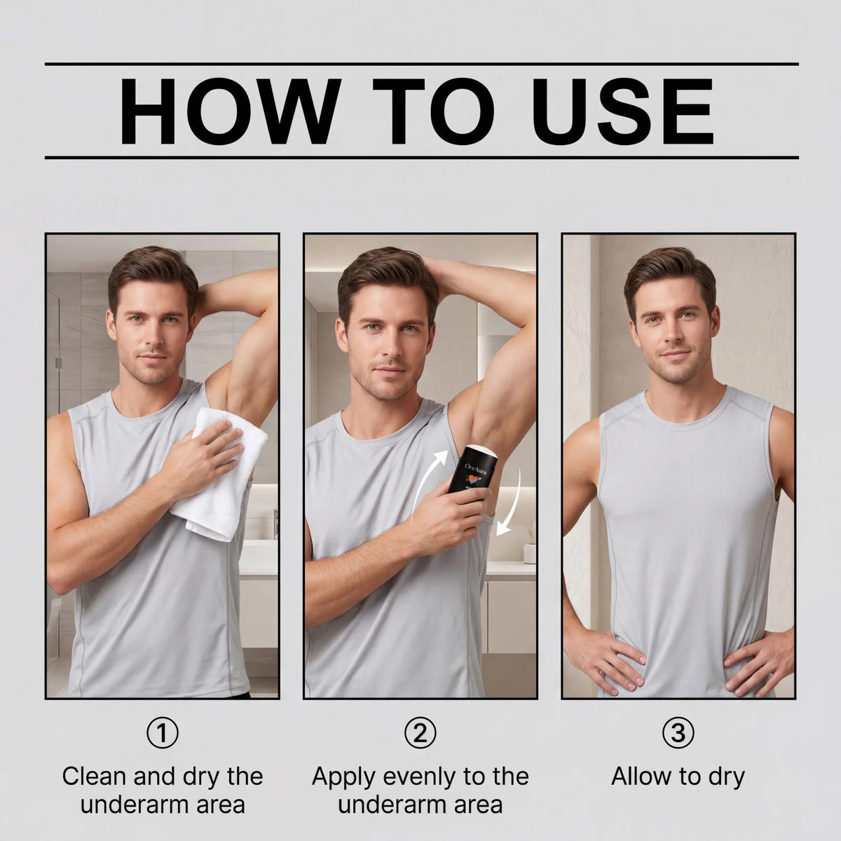 Men Deodorant Stick Anti Sweating Sweat And Odor Protection Lasting Fragrance Armpit All-Day Dry 48-Hour Underarm Refresh Sticks