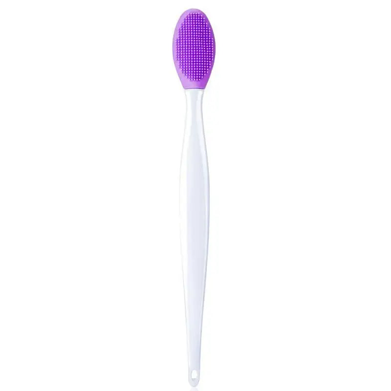 1-5pcs Skin Care Lip Exfoliating Facial Cleansing Face Scrub Nose Brush Blackhead Remove Silicone Double-Sided Skin Care Tool