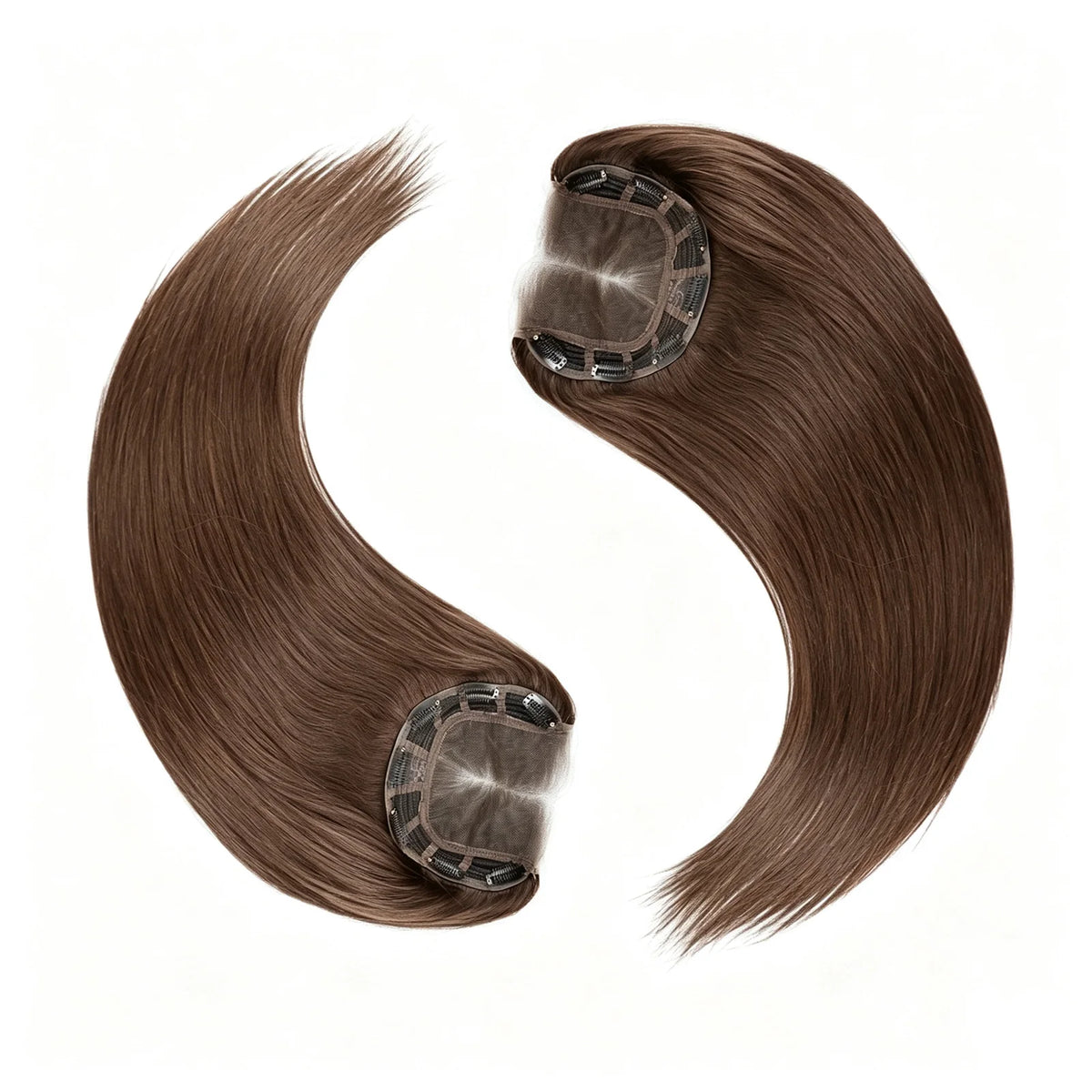 18x20cm Human Hair Topper Closure Straight Remy European Hair Piece HD Lace Topper Breathable Bleached Knots with Baby Hair