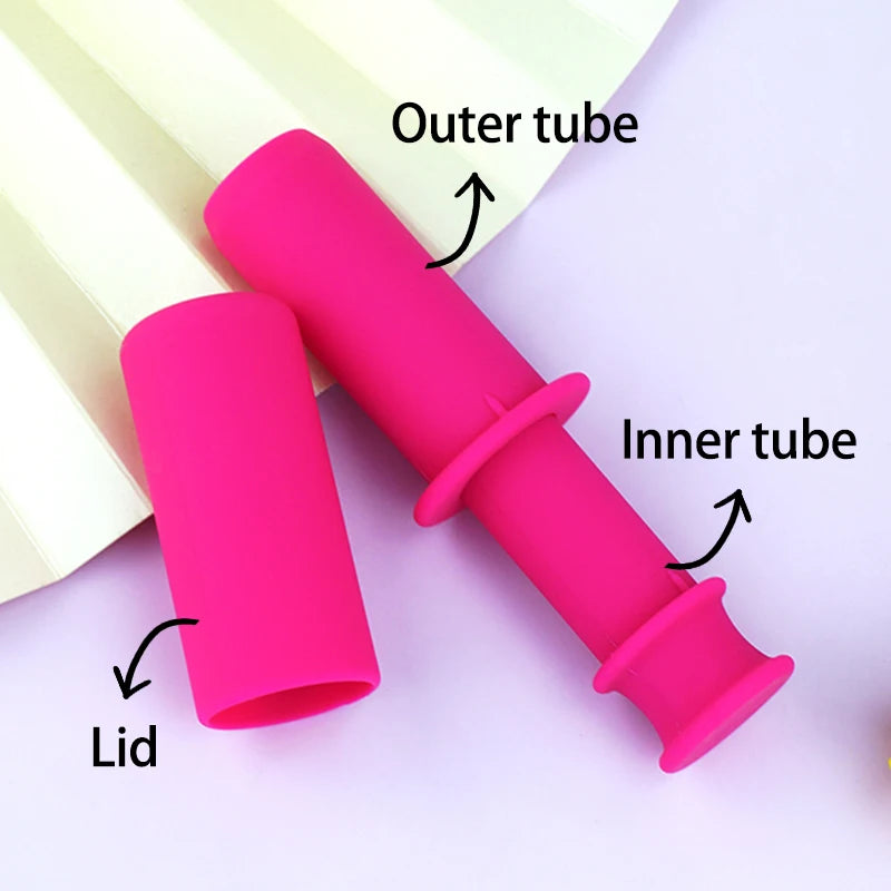 Disc/Cup Applicator Reusable Portable Medical Plastic Grade Booster Personal Hygiene Product Tampon Applicator