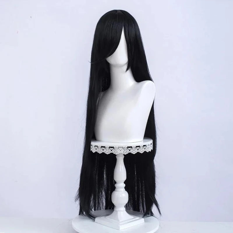 Long Straight Wig Multi Color Straight Hair Wig with Bangs Synthetic Wigs for Women Heat Resistant Hair Lolita Daily Cosplay Use