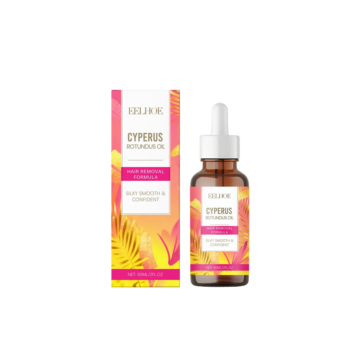 Cyperus Rotundus Oil for Hair Removal Painless Soothing & Nourishing Depilatory Cream for Legs Arms Underarms Smooth Skin Care